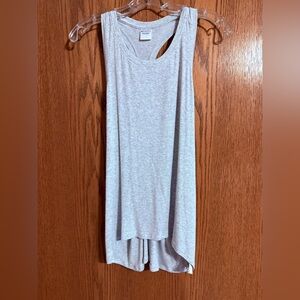 Athleta Gray Racerback Tank Top